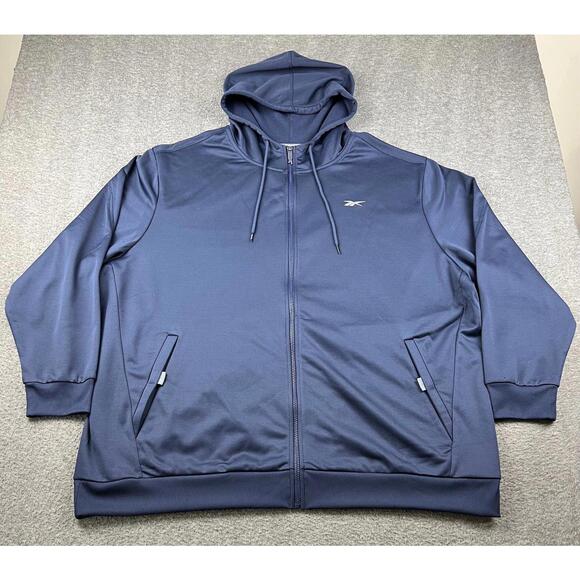 Reebok Men's 3XL Speedwick Full-Zip Hoodie Jacket - Picture 1 of 5